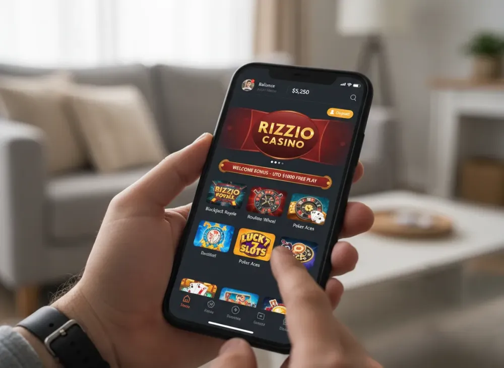 Rizzio casino app review and how to play on mobile
