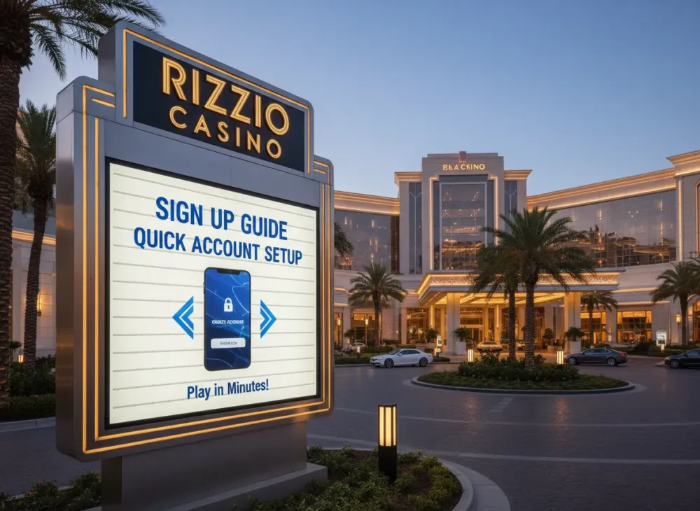 Rizzio casino sign up guide for quick account setup